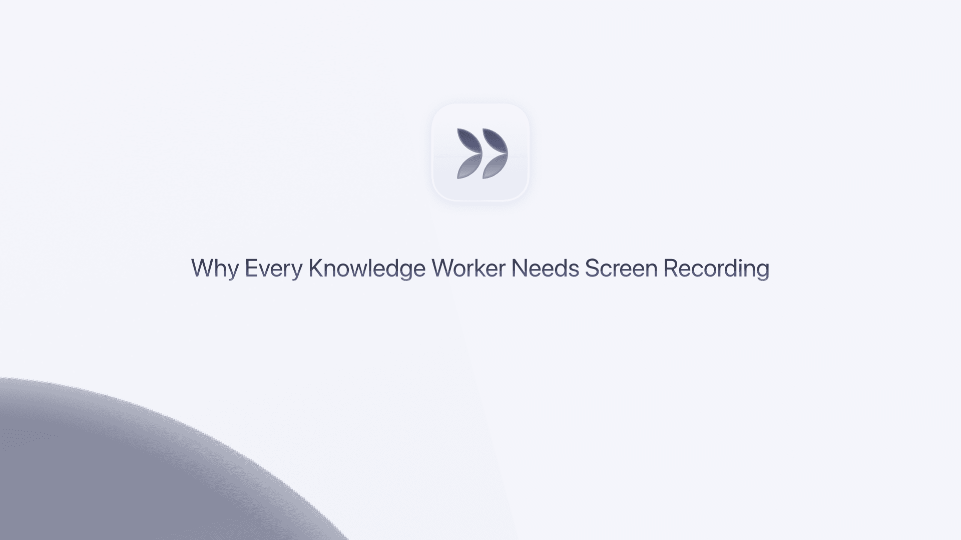 A diverse group of knowledge workers using screen recording across different professions