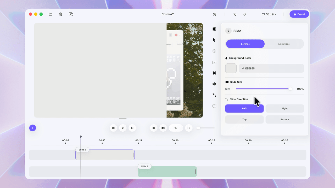 Slide Layout